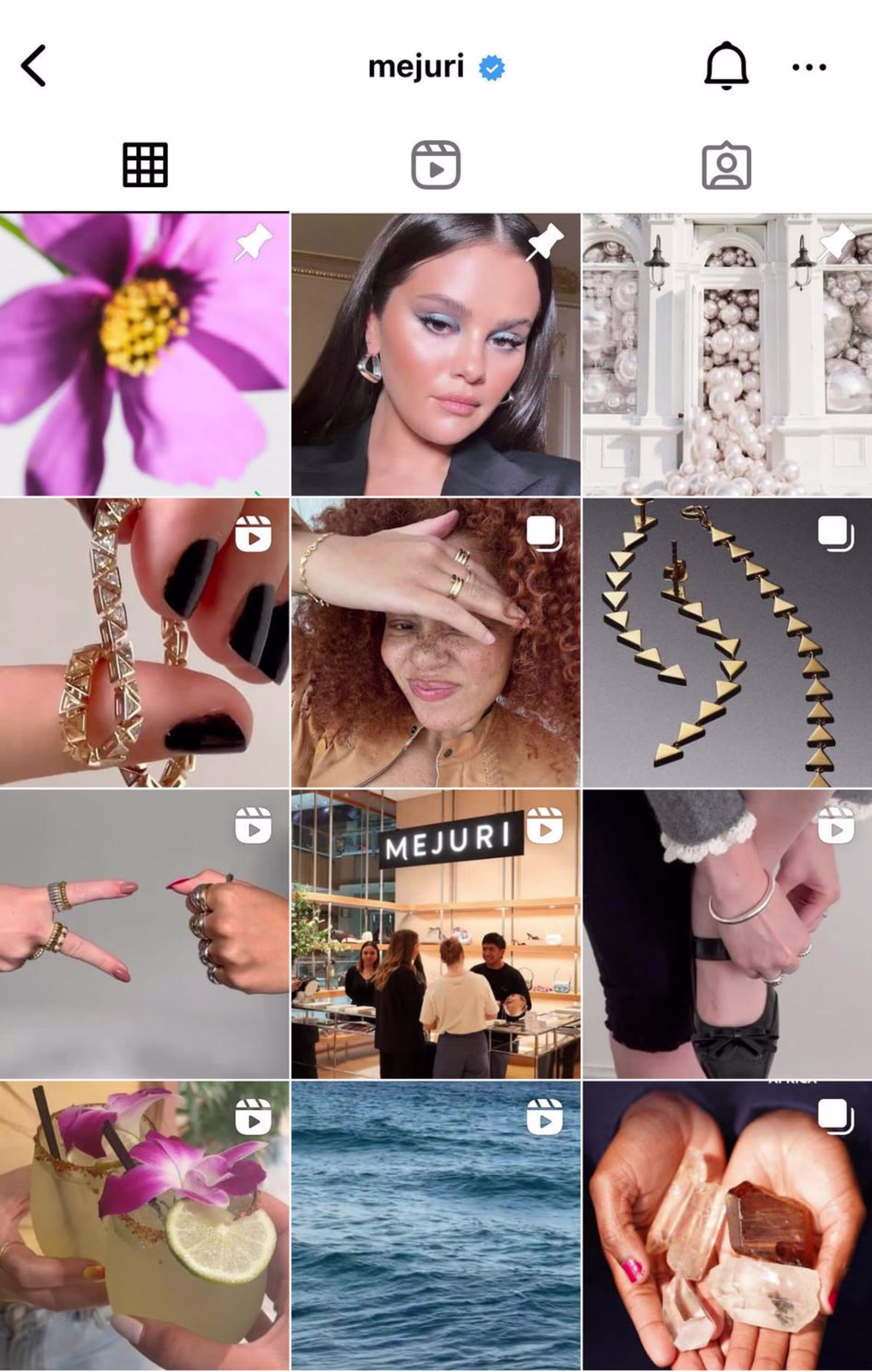 [visual] Mejuri uses visual storytelling to captivate their target market